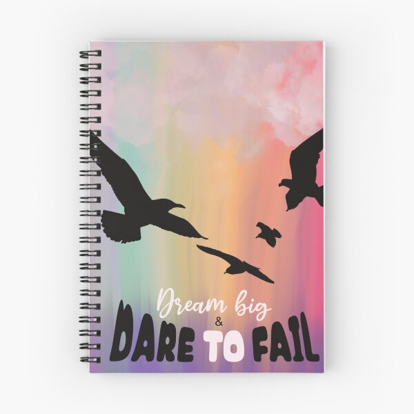 Item preview, Dream Big and Dare to Fail designed and sold by AllGenDesigns.