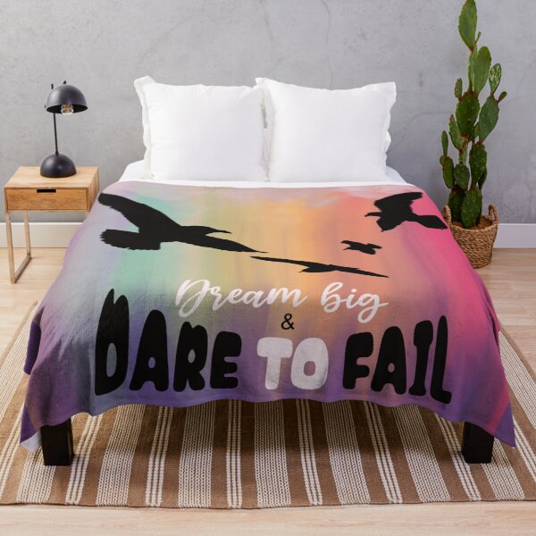 Item preview, Dream Big and Dare to Fail designed and sold by AllGenDesigns.
