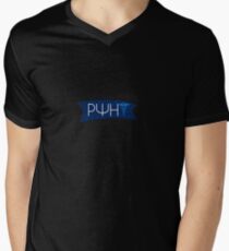 Rho Psi Eta Flag Men's V-Neck T-Shirt