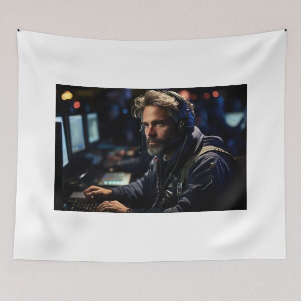 Item preview, Ethical Hacker at Work designed and sold by TheBrainArt.