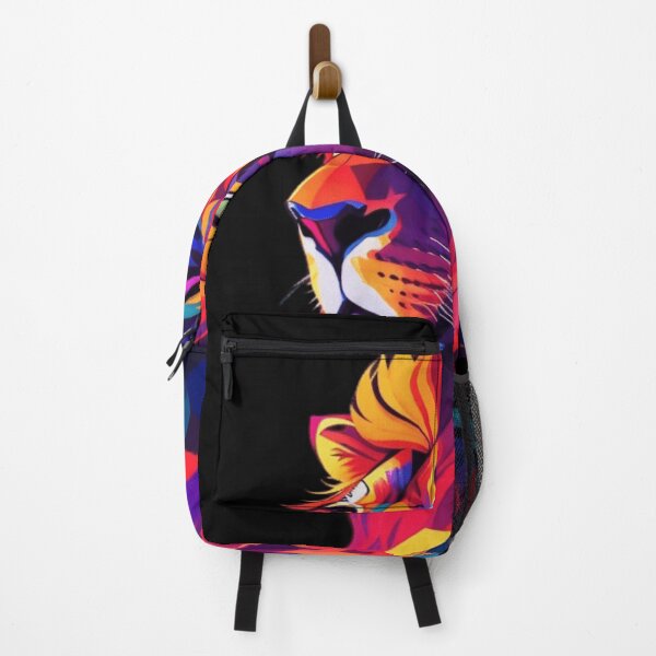 Item preview, colorful lion face anime cartoon designed and sold by Artque24.