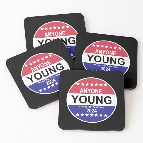 Item preview, Anyone Young Except That *one* Guy 2024 - Vote Pin  designed and sold by GoodJobLola.