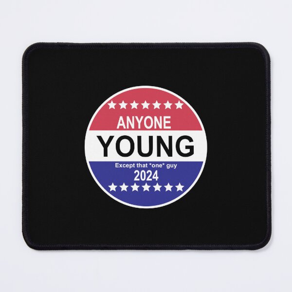 Item preview, Anyone Young Except That *one* Guy 2024 - Vote Pin designed and sold by GoodJobLola.