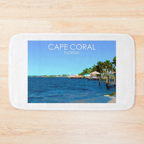Item preview, Cape Coral, Florida, USA, Print designed and sold by summattodraw.