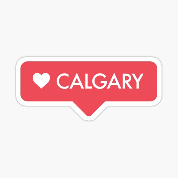 Item preview, Calgary Heart Tag designed and sold by lukassfr.