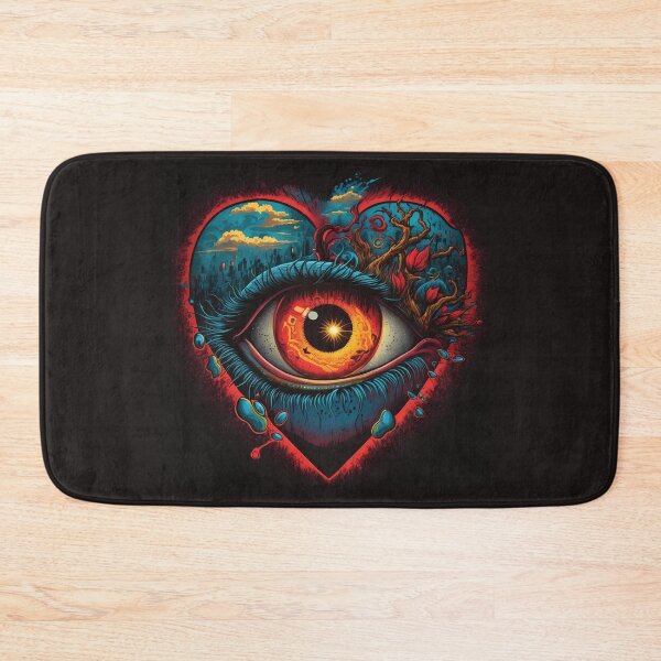 Item preview, Enigmatic Love Gaze | Vibrant Nature Inside | Surrealistic Sky Journey designed and sold by PopPopGfx.