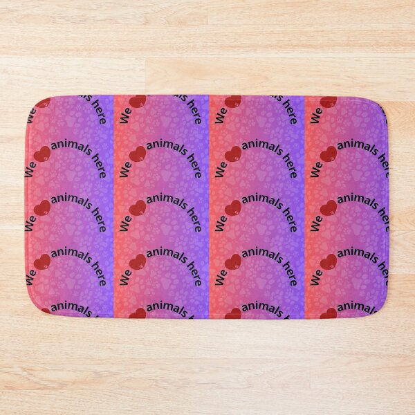 Item preview, We Love Animals Here designed and sold by Milagas.