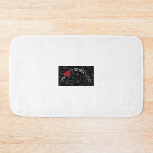 Item preview, We Love Animals Here designed and sold by Milagas.