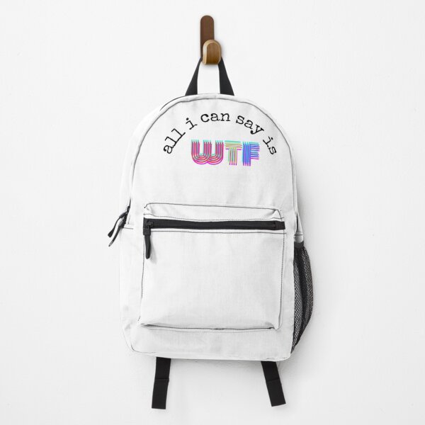 Item preview, all i can say is wtf Black and White Funny Sarcastic Quote meme  designed and sold by Mindlimes.