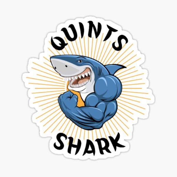 Shark Fishing Sticker