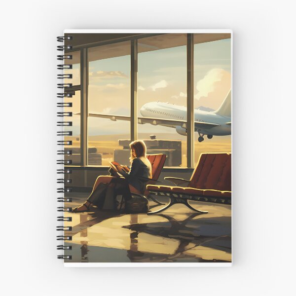 Item preview, Airport Oil Painting designed and sold by tropicaltee.