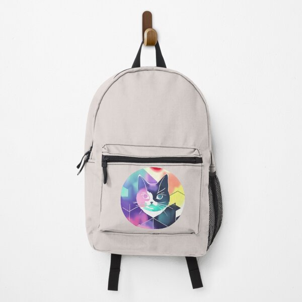 Item preview, Geometric Cat Multicolor designed and sold by KittyKorner0.
