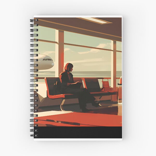 Item preview, Airport Oil Painting designed and sold by tropicaltee.