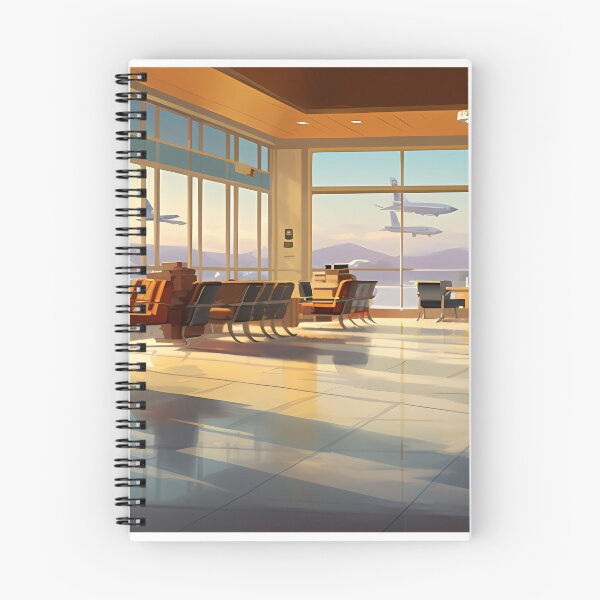 Item preview, Airport Oil Painting designed and sold by tropicaltee.
