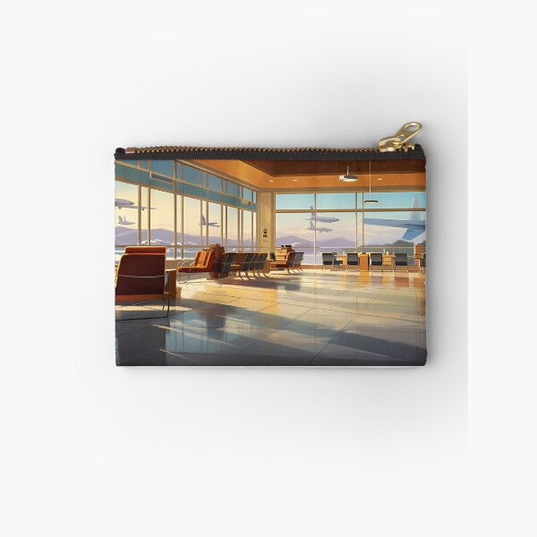 Item preview, Airport Oil Painting designed and sold by tropicaltee.