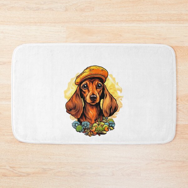 Item preview, Psilocybin Dachshund designed and sold by Rosaliartbook.