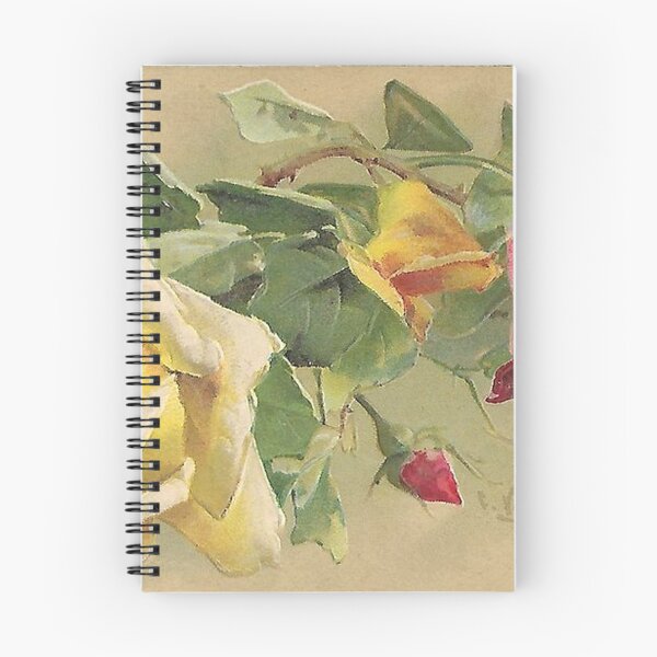 Item preview, Vintage Red and Yellow Rose designed and sold by tomorrowsart.