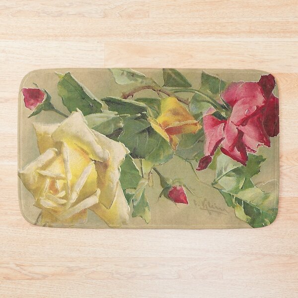 Item preview, Vintage Red and Yellow Rose designed and sold by tomorrowsart.