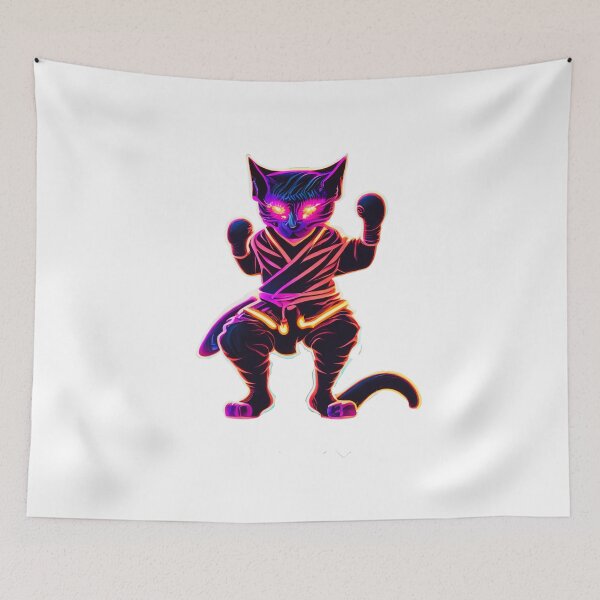 Item preview, Katze cat Kungfu Master 12 designed and sold by Finity Atelier.
