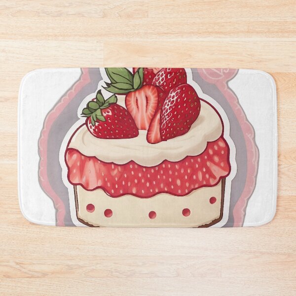 Item preview, Cute mini strawberry cheese cake designed and sold by FFixation.