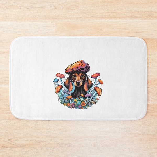 Item preview, Psilocybin Dachshund designed and sold by Rosaliartbook.
