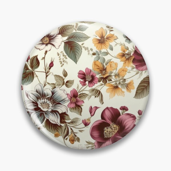 Item preview, Vintage Spring Boho Flowers designed and sold by PlumariCo.