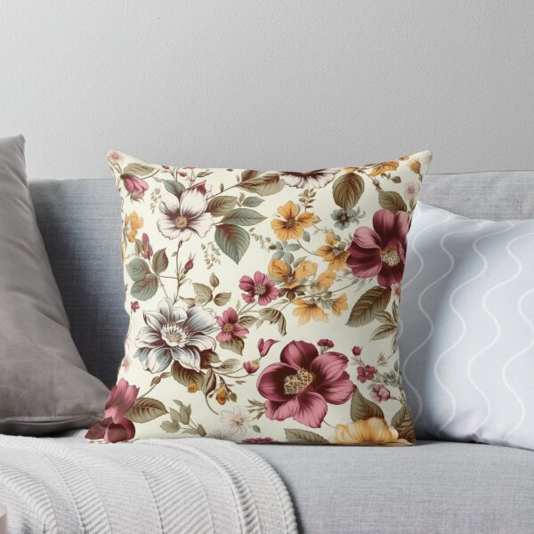 Item preview, Vintage Spring Boho Flowers designed and sold by PlumariCo.