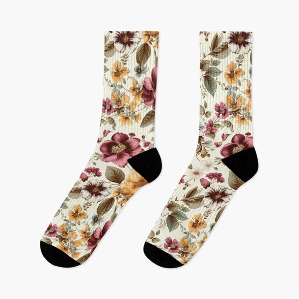 Item preview, Vintage Spring Boho Flowers designed and sold by PlumariCo.