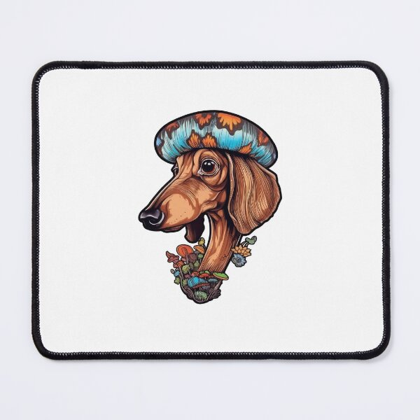 Item preview, Psilocybin Dachshund designed and sold by Rosaliartbook.