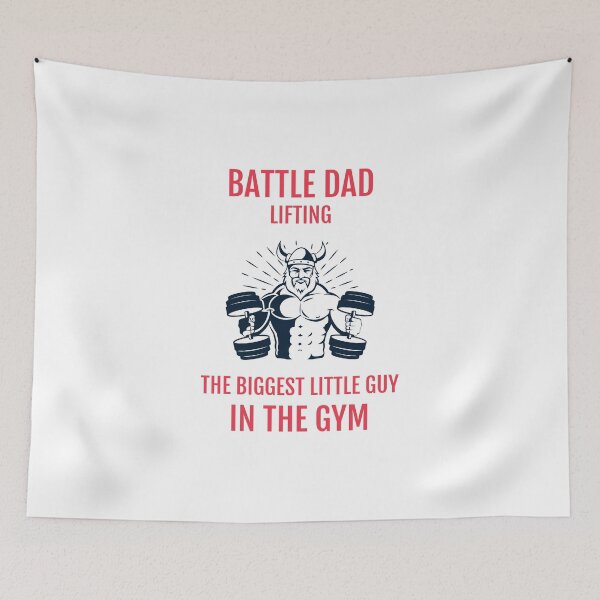 Item preview, The Biggest Little Guy in the Gym designed and sold by Battle-Dad-Tees.