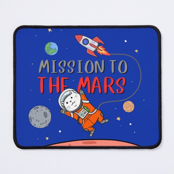 Item preview, Space Cats mission to the mars designed and sold by jiamthings.