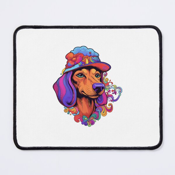 Item preview, Psilocybin Dachshund designed and sold by Rosaliartbook.