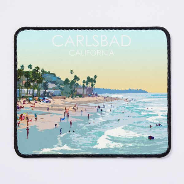 Item preview, Carlsbad, California, USA, Print designed and sold by summattodraw.