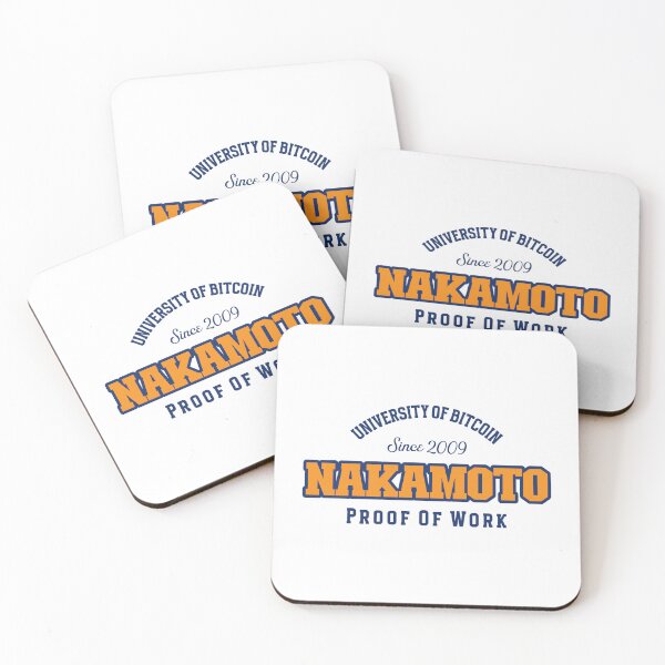 Item preview, Satoshi Nakamoto University of Bitcoin Design designed and sold by RektRepublic.