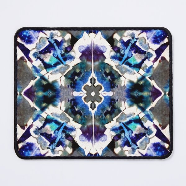 Item preview, Big Blue geode-inspired tile designed and sold by melridger.