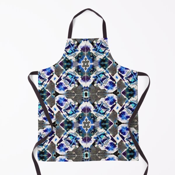 Item preview, Big Blue geode-inspired tile designed and sold by melridger.