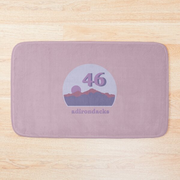 Item preview, Upstate New York Adirondack Skyline 46 High Peaks - Pink/Lavender designed and sold by emilyspencer.