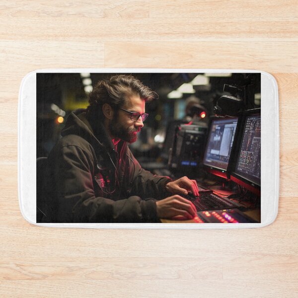 Item preview, Ethical (Legal) Hacker at Work designed and sold by TheBrainArt.