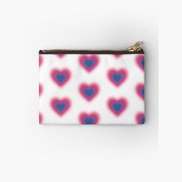 Item preview, Bisexual blurry heart designed and sold by Florvolcanica.
