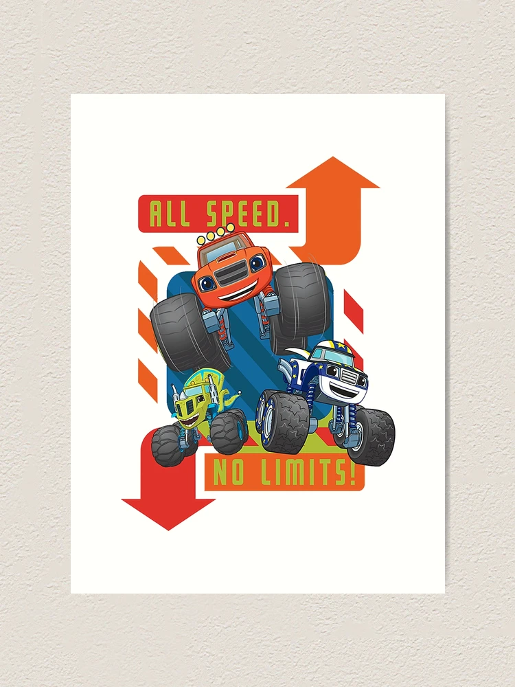 blaze-and-the-monster-machines-art-print-for-sale-by-bagitup78-redbubble