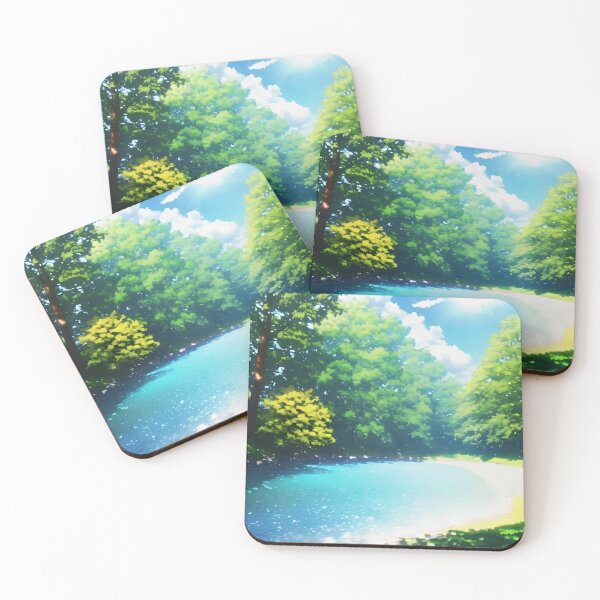 Item preview, Beautiful nature by anime art  designed and sold by Animenet.