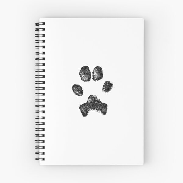 Item preview, Husky Paw Print Black designed and sold by TFeldDesign.