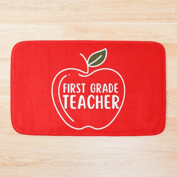 Item preview, First Grade Teacher Apple Back To School Appreciation designed and sold by SunfullyYours.