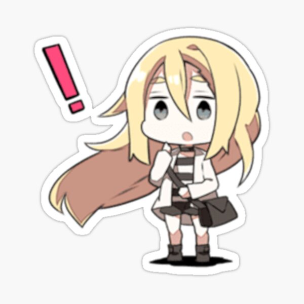 Noa Himesaka, Wataten (Watashi ni tenshi ga maiorita) Sticker for Sale by  Jake Hunter