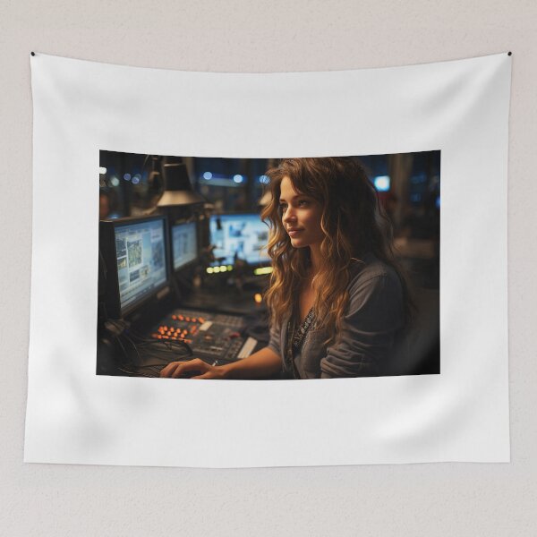 Item preview, Ethical (Pretty) Hacker at Work designed and sold by TheBrainArt.