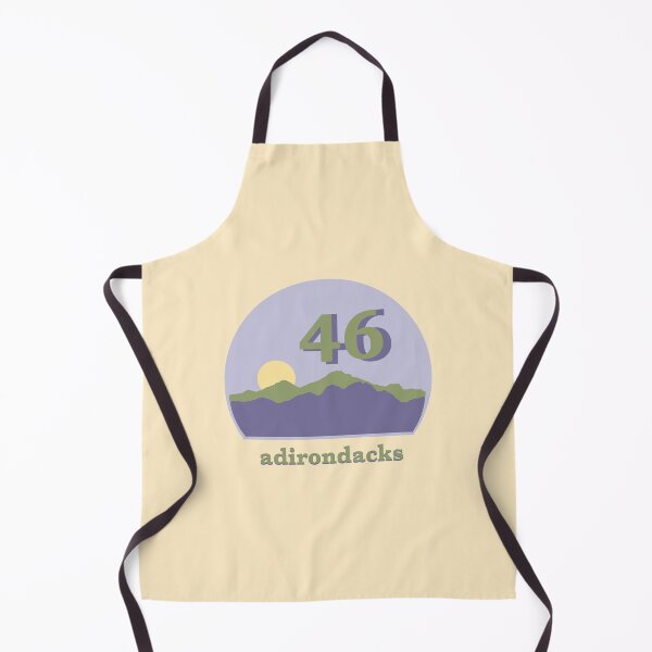 Item preview, Upstate New York Adirondack Skyline 46 High Peaks - Green/Purple/Yellow designed and sold by emilyspencer.