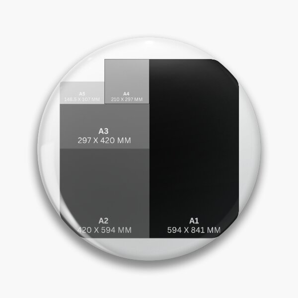 Item preview, Paper Sizes A1, A2, A3, A4, A5 - Architect Gift designed and sold by SLGA-Designs.