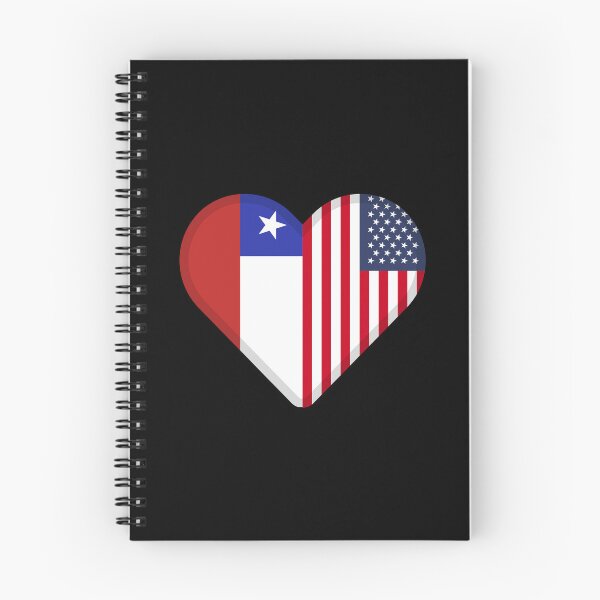 Artikelvorschau, halb chilenisch, halb amerikanisch entworfen und verkauft von adigitaldreamer.