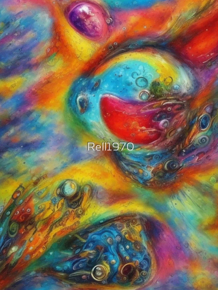 Thumbnail 4 of 4, iPhone Case, Abstract Colorful Design designed and sold by Rell1970.
