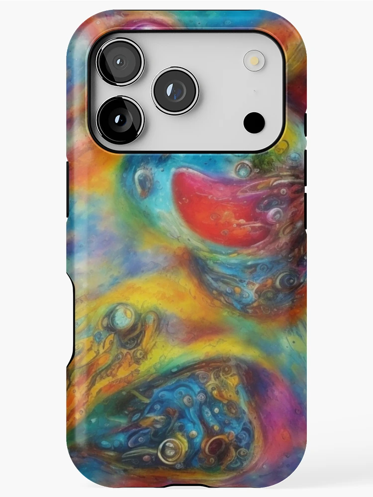 Thumbnail 1 of 4, iPhone Case, Abstract Colorful Design designed and sold by Rell1970.